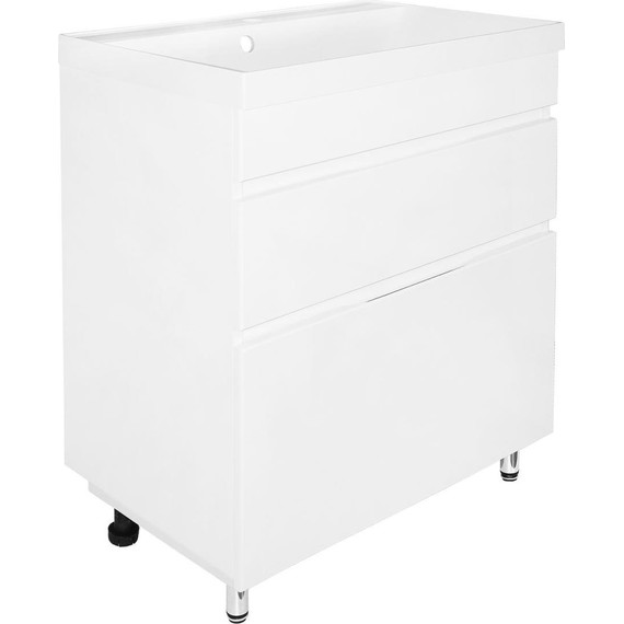 Тумба напольная с раковиной Azario Эстима 70/2Н 70 см CS00094594 - фото 4