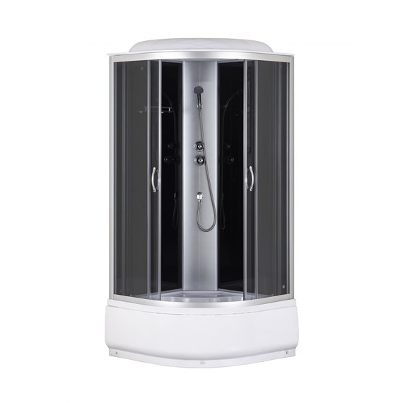 Душевая кабина Taliente 90x90 см TA-9090G, хром/тонированное - фото 
