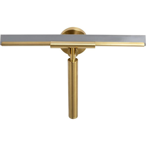 Скребок-водосгон для душевых стёкол Cezares RELAX-SV-BORO, брашированное золото - фото 2