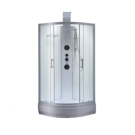 Гидробокс Taliente 90x90 см TA-99CW, белый/прозрачное - фото 