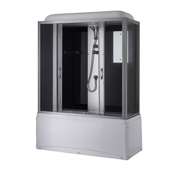 Душевая кабина Taliente 170x75 см TA-17075G, хром/тонированное - фото 