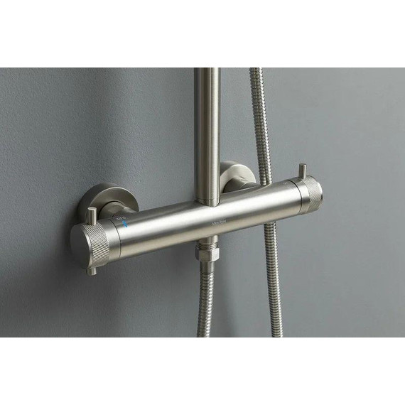 Душевая стойка Allen Brau Fantasy 5.11001-BN, никель - фото 7