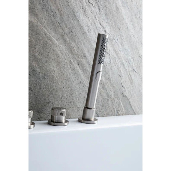 Смеситель для ванны Allen Brau Priority 5.31007-BN, никель - фото 3