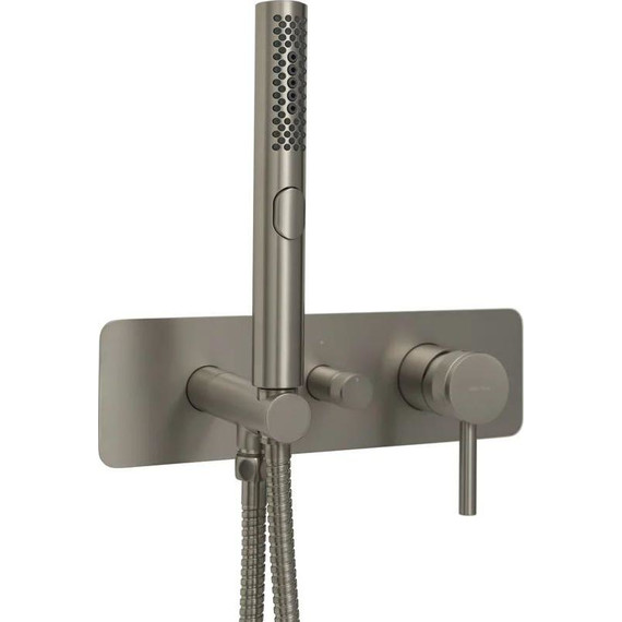Смеситель для душа Allen Brau Priority 5.31009-BN (со скрытой частью) никель - фото 6