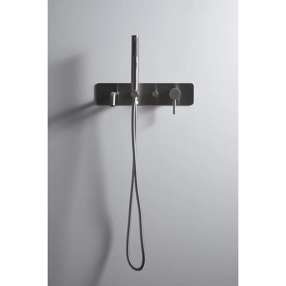 Смеситель для ванны Allen Brau Priority 5.31A06-BN (со скрытой частью) никель - фото 2