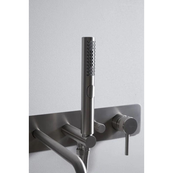 Смеситель для ванны Allen Brau Priority 5.31A06-BN (со скрытой частью) никель - фото 5