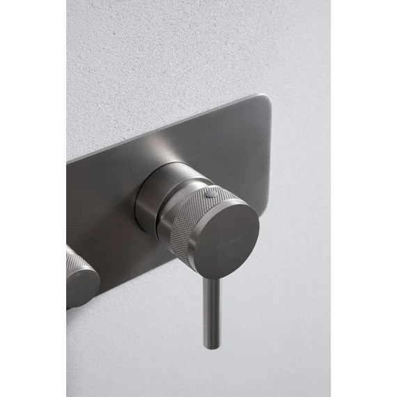 Смеситель для ванны Allen Brau Priority 5.31A06-BN (со скрытой частью) никель - фото 7