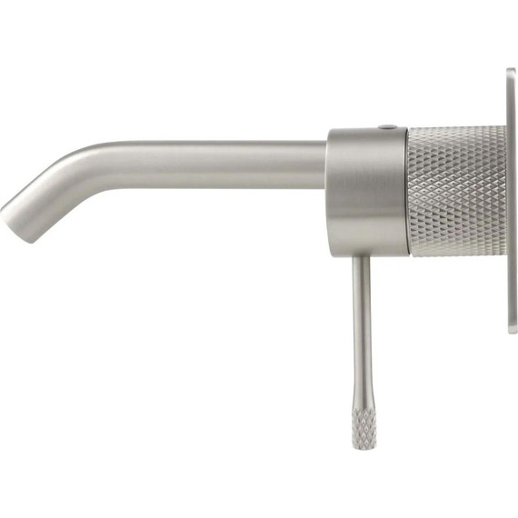 Смеситель для раковины настенный Allen Brau Priority 4.0 5.31D03-BN (со скрытой частью) никель - фото 2