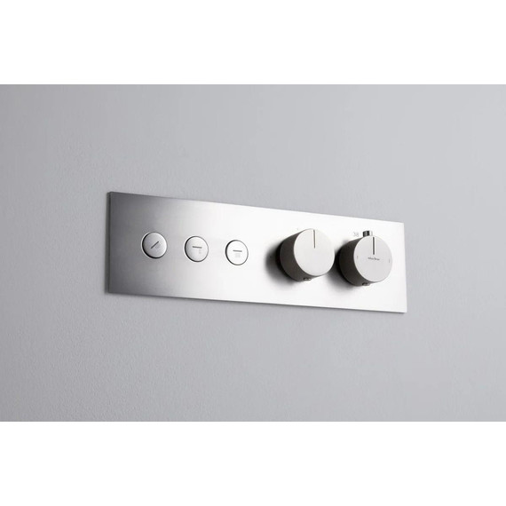 Смеситель для душа с термостатом Allen Brau Liberty 5.33003-BN (со скрытой частью) никель - фото 5