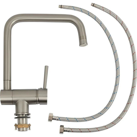 Смеситель для кухни Allen Brau Fenster 5.60004-BN, никель - фото 8