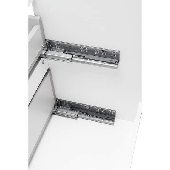 Тумба напольная с раковиной AN Сандра 80 см, белый - фото 6