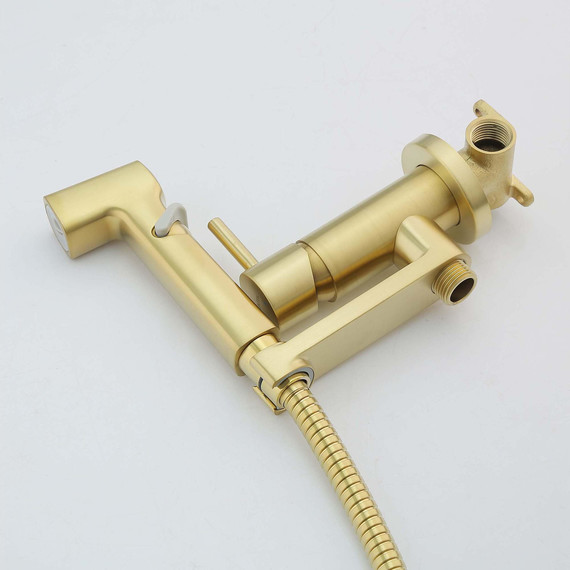 Набор для гигиенического Aquatek Ника AQ1819BG, золото - фото 2