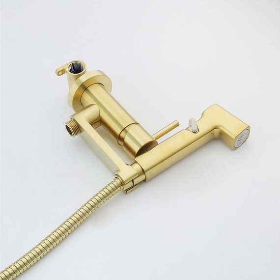 Набор для гигиенического Aquatek Ника AQ1819BG, золото - фото 4