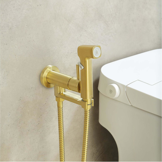 Набор для гигиенического Aquatek Ника AQ1819BG, золото - фото 5