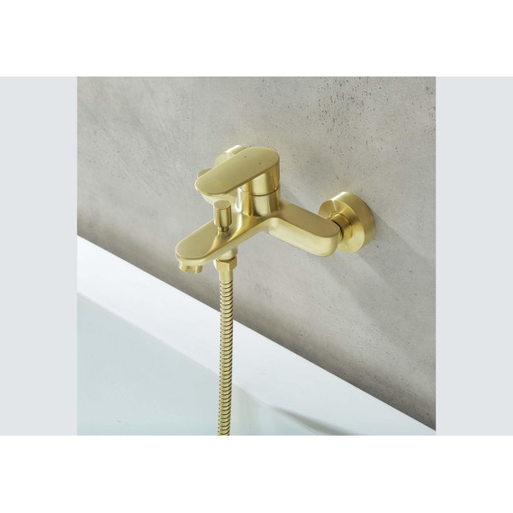 Смеситель для ванны Aquatek Ника AQ1840BG, золото - фото 6