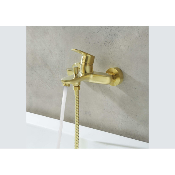 Смеситель для ванны Aquatek Ника AQ1840BG, золото - фото 7