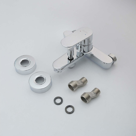 Смеситель для ванны Aquatek Ника AQ1840CR - фото 4