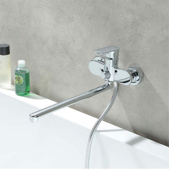 Смеситель для ванны Aquatek Ника AQ1842CR - фото 6