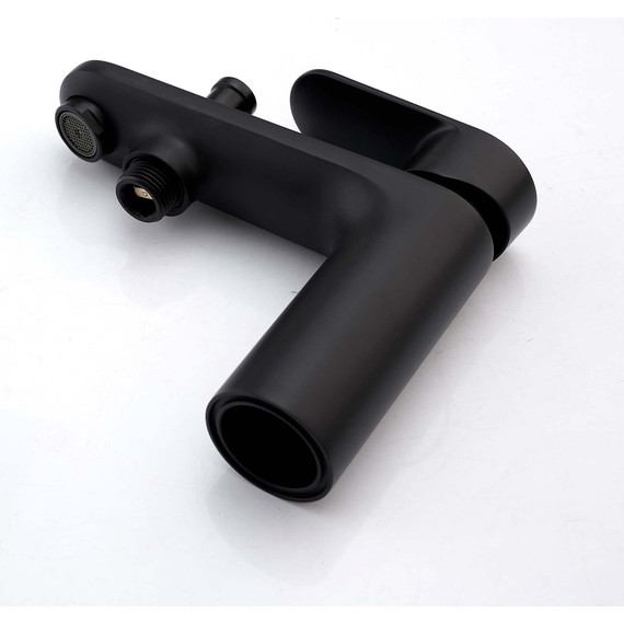 Смеситель для ванны Aquatek Ника AQ1844MB, чёрный матовый - фото 2