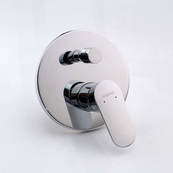 Смеситель для ванны Aquatek Ника AQ1846CR (со скрытой частью) - фото 4