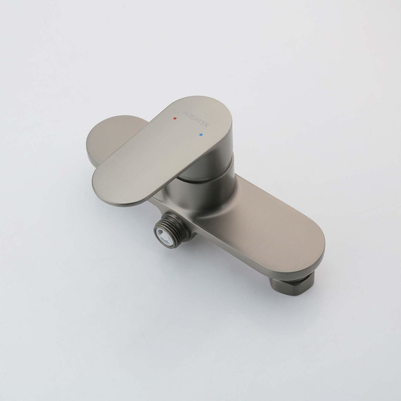 Смеситель для душа Aquatek Ника AQ1860BGM, оружейная сталь - фото 2