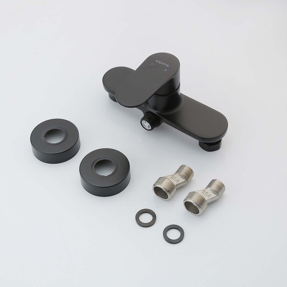 Смеситель для душа Aquatek Ника AQ1860MB, чёрный матовый - фото 3