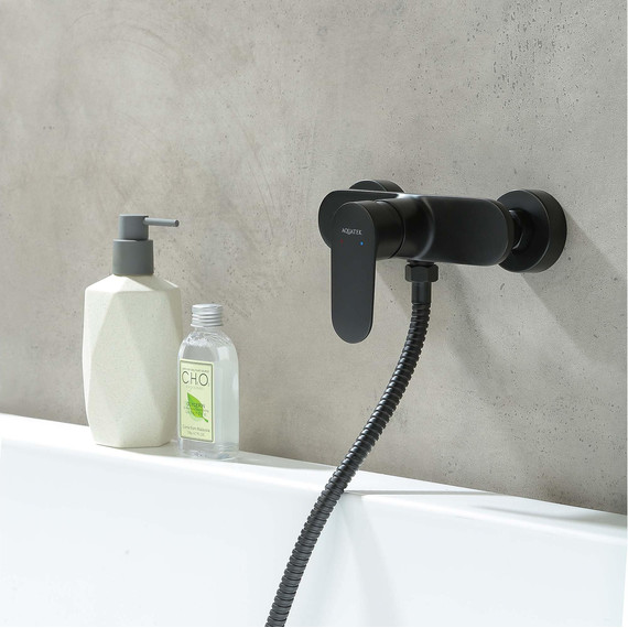 Смеситель для душа Aquatek Ника AQ1860MB, чёрный матовый - фото 6