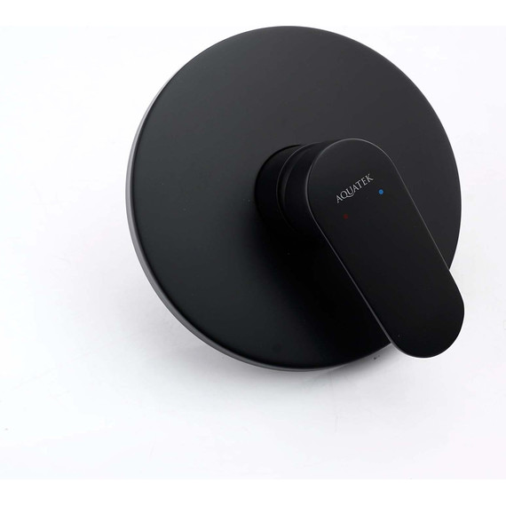 Смеситель для душа Aquatek Ника AQ1866MB (со скрытой частью) чёрный матовый - фото 2