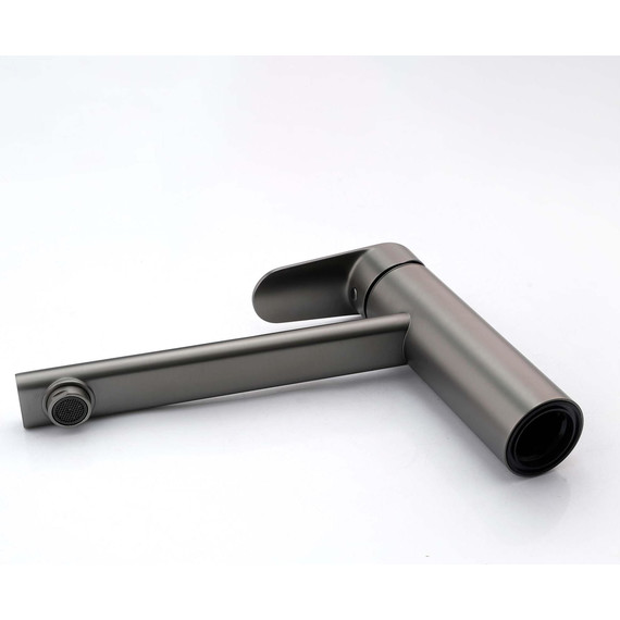 Смеситель для кухни Aquatek Ника AQ1880BGM, оружейная сталь - фото 4