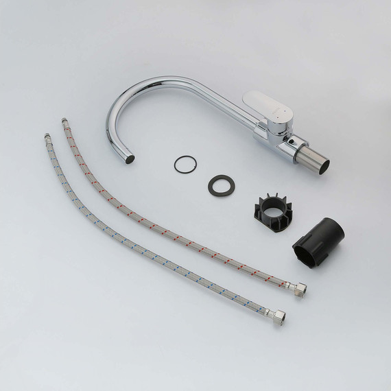 Смеситель для кухни Aquatek Ника AQ1882CR - фото 3