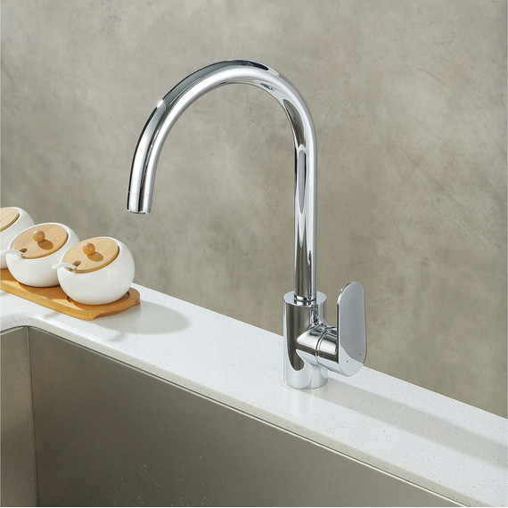 Смеситель для кухни Aquatek Ника AQ1882CR - фото 5