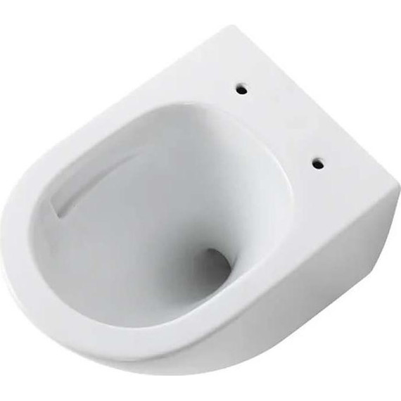 Унитаз подвесной безободковый Aquatek Либерти AQ1999T-00 с крышкой микролифт (система смыва Торнадо) - фото 2