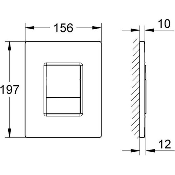 Кнопка смыва Aquatek Pneumo N PNN-0000005, чёрный матовый - фото, картинка 4 Кнопка смыва Aquatek Pneumo N PNN-0000005, чёрный матовый - фото 4