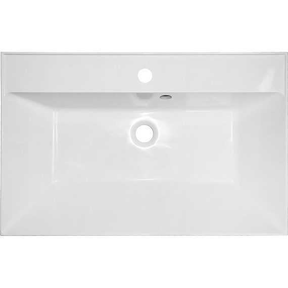 Тумба напольная с раковиной AN Эстелла 70 см, графит - фото 2