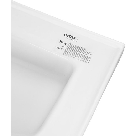 Тумба напольная с раковиной AN Келли 75 см, белый - фото 8