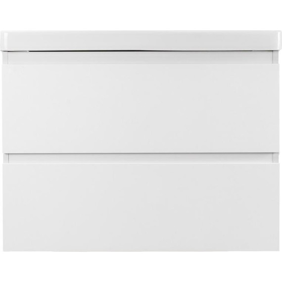 Тумба подвесная с раковиной AN Сандра 100 см, белый - фото 4