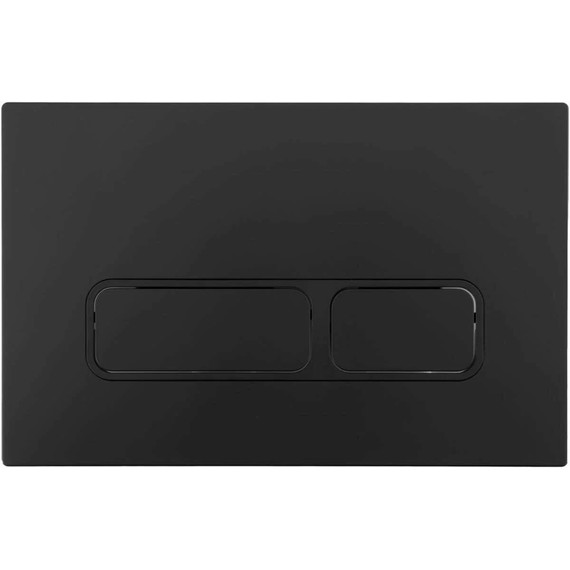 Кнопка смыва Aquanet AQ-PRO-01MB, чёрный матовый - фото 
