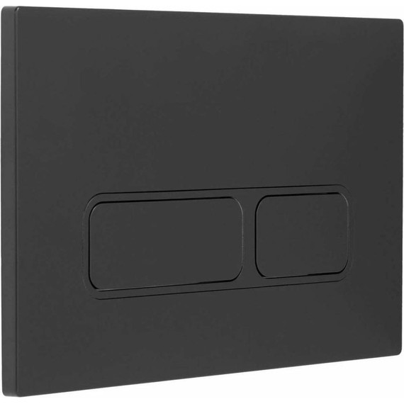 Кнопка смыва Aquanet AQ-PRO-01MB, чёрный матовый - фото, картинка 3 Кнопка смыва Aquanet AQ-PRO-01MB, чёрный матовый - фото 3