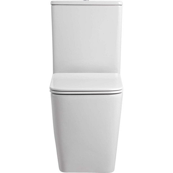 Унитаз-компакт безободковый Aquatek Либерти AQ1263NT-00 с тонкой крышкой микролифт (система смыва Торнадо) - фото 3