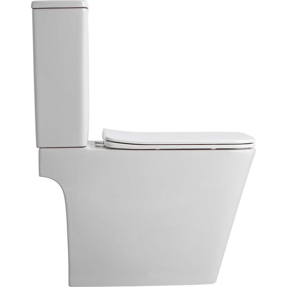 Унитаз-компакт безободковый Aquatek Либерти AQ1263NT-00 с тонкой крышкой микролифт (система смыва Торнадо) - фото 6