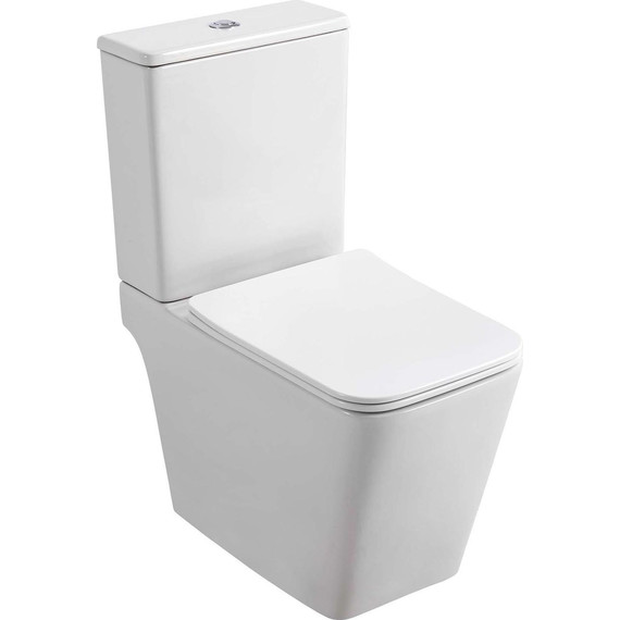 Унитаз-компакт безободковый Aquatek Либерти AQ1263NT-00 с тонкой крышкой микролифт (система смыва Торнадо) - фото 9