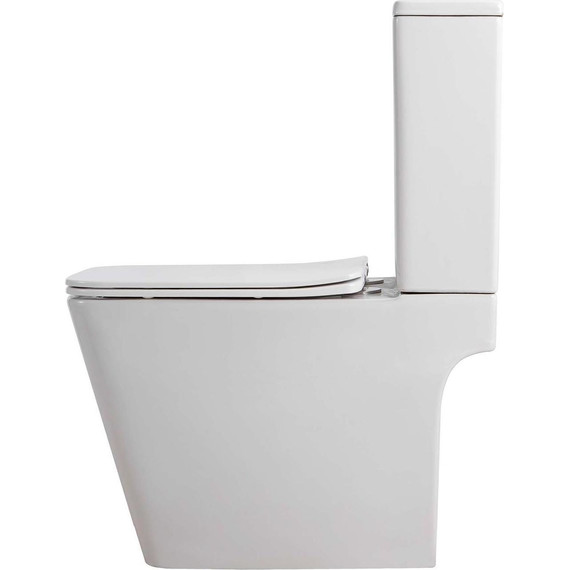 Унитаз-компакт безободковый Aquatek Либерти AQ1263NT-00 с тонкой крышкой микролифт (система смыва Торнадо) - фото 10