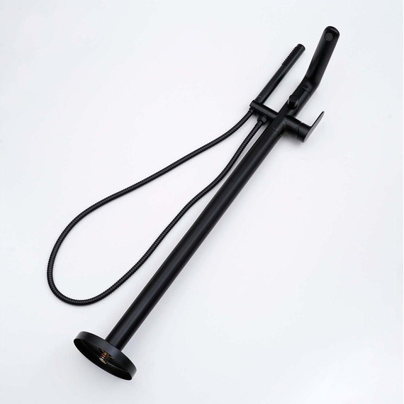 Смеситель для ванны Aquatek Ника AQ1845MB, чёрный матовый, Цвет производителя: чёрный матовый - фото 3