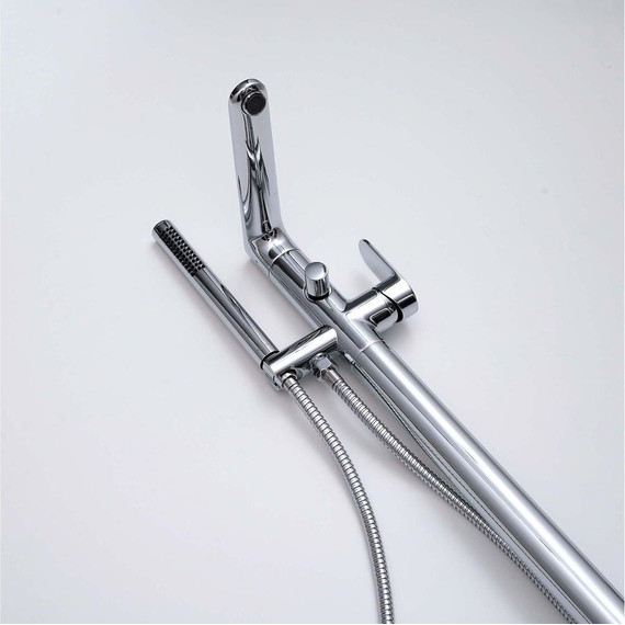 Смеситель для ванны Aquatek Ника AQ1845CR, Цвет производителя: хром - фото 5