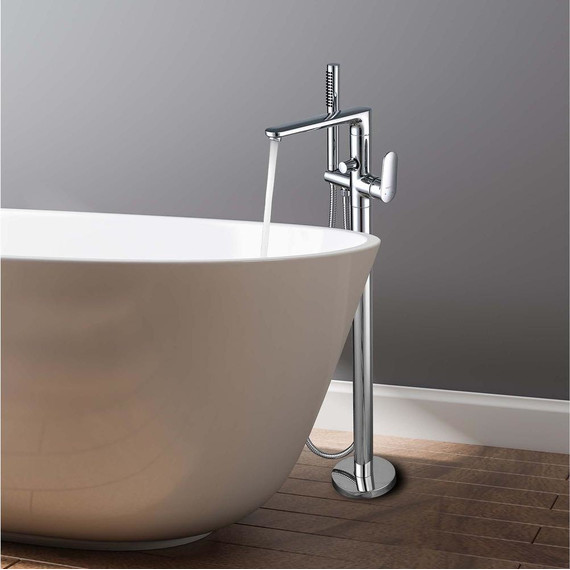 Смеситель для ванны Aquatek Ника AQ1845CR, Цвет производителя: хром - фото 8