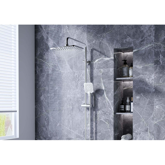 Душевая стойка Aquatek Ника AQ2840CR, Цвет производителя: хром - фото, картинка 13 Душевая стойка Aquatek Ника AQ2840CR, Цвет производителя: хром - фото 13