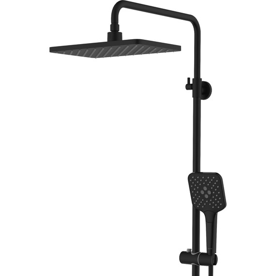 Душевая стойка Aquatek Ника AQ2840MB, чёрный матовый, Цвет производителя: чёрный матовый - фото 2