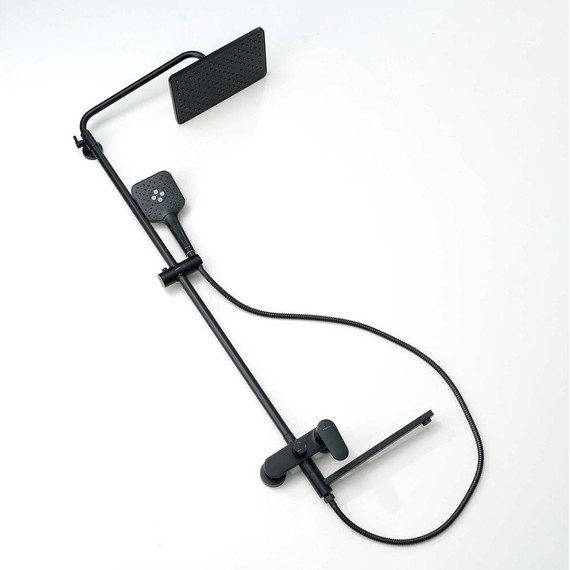 Душевая стойка Aquatek Ника AQ2840MB, чёрный матовый, Цвет производителя: чёрный матовый - фото 6