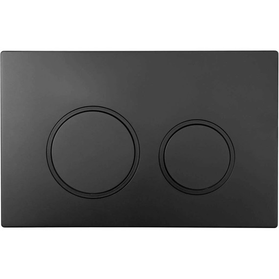 Кнопка смыва Aquanet AQ-PRO-02MB, чёрный матовый - фото 