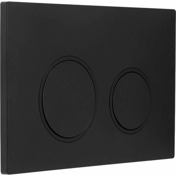 Кнопка смыва Aquanet AQ-PRO-02MB, чёрный матовый - фото, картинка 3 Кнопка смыва Aquanet AQ-PRO-02MB, чёрный матовый - фото 3